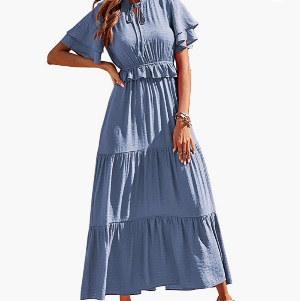 Women's Boho Maxi Dress